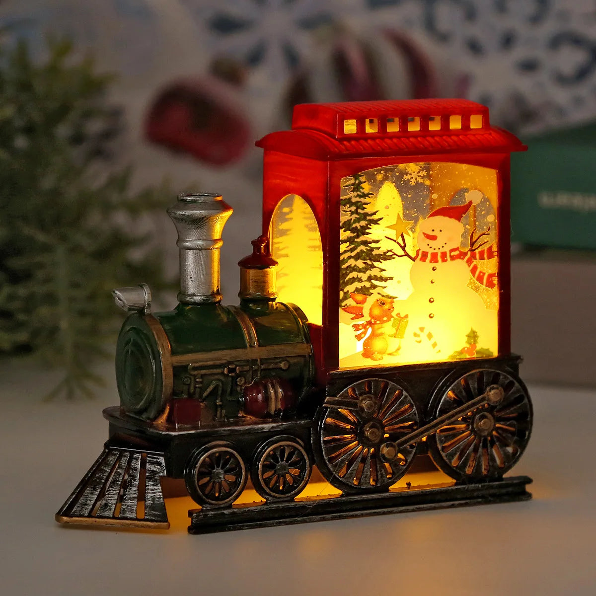 Vintage Glow Train Lantern