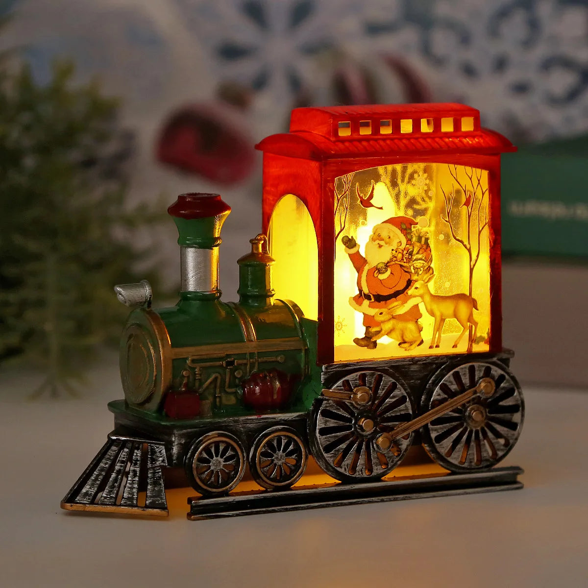 Vintage Glow Train Lantern