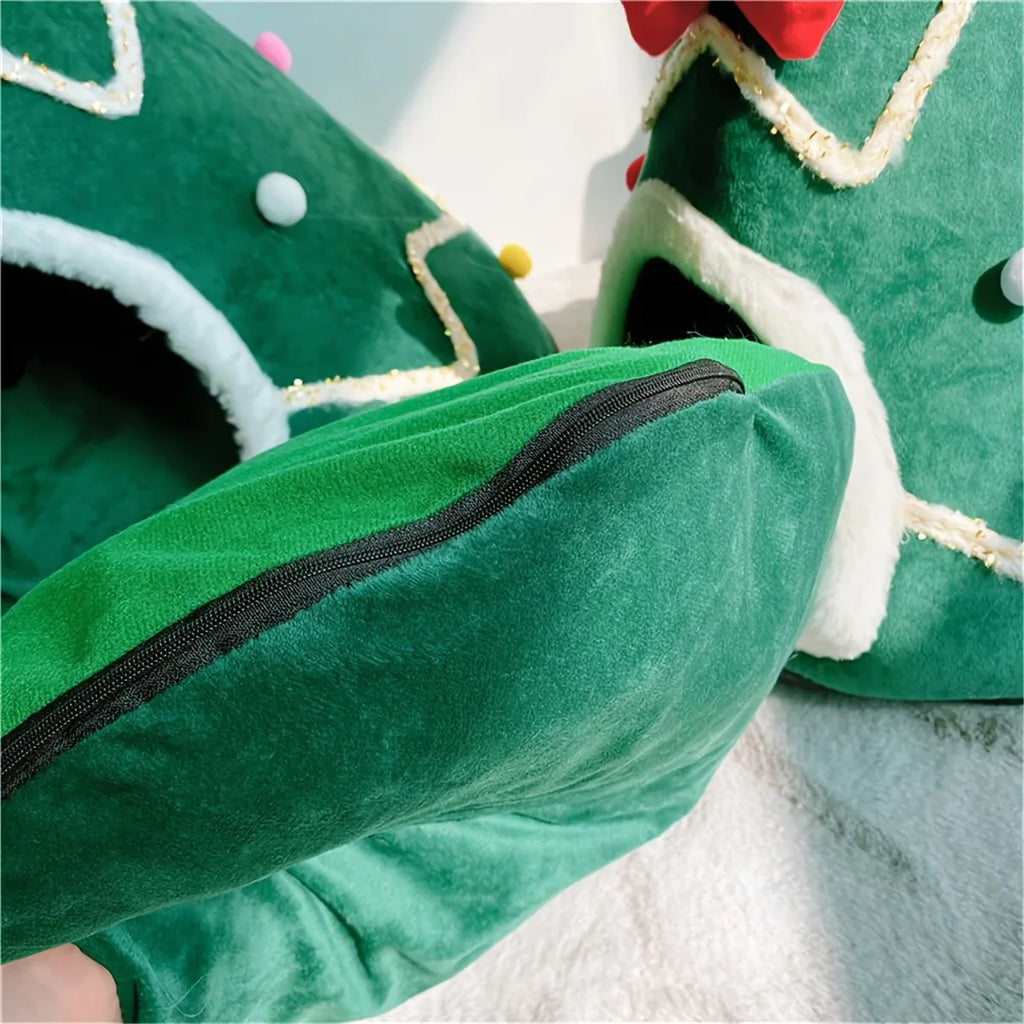 CozyPaw Christmas Bed