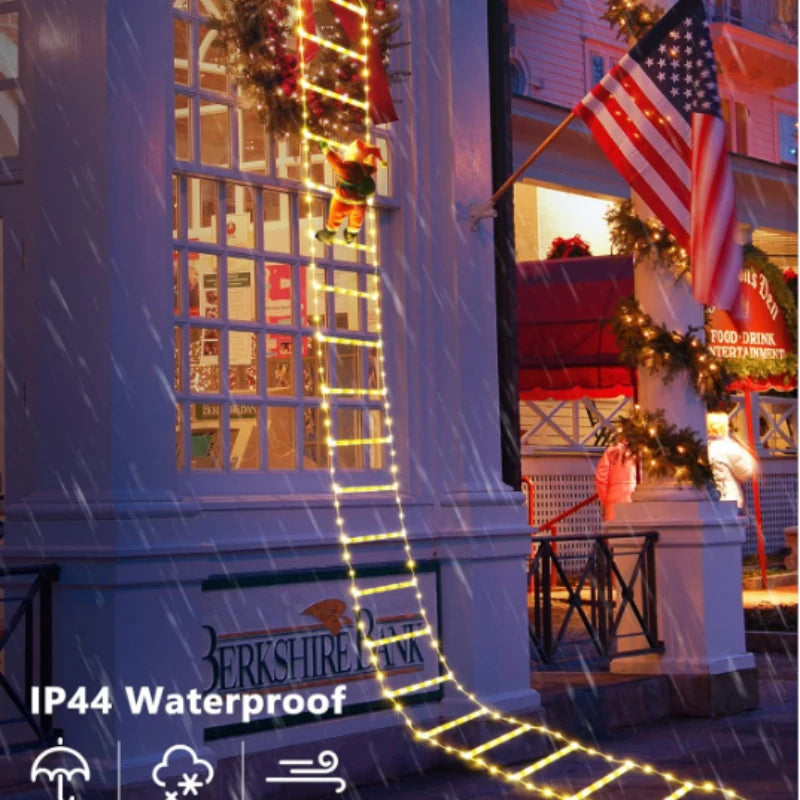 Climbing Santa LED Light