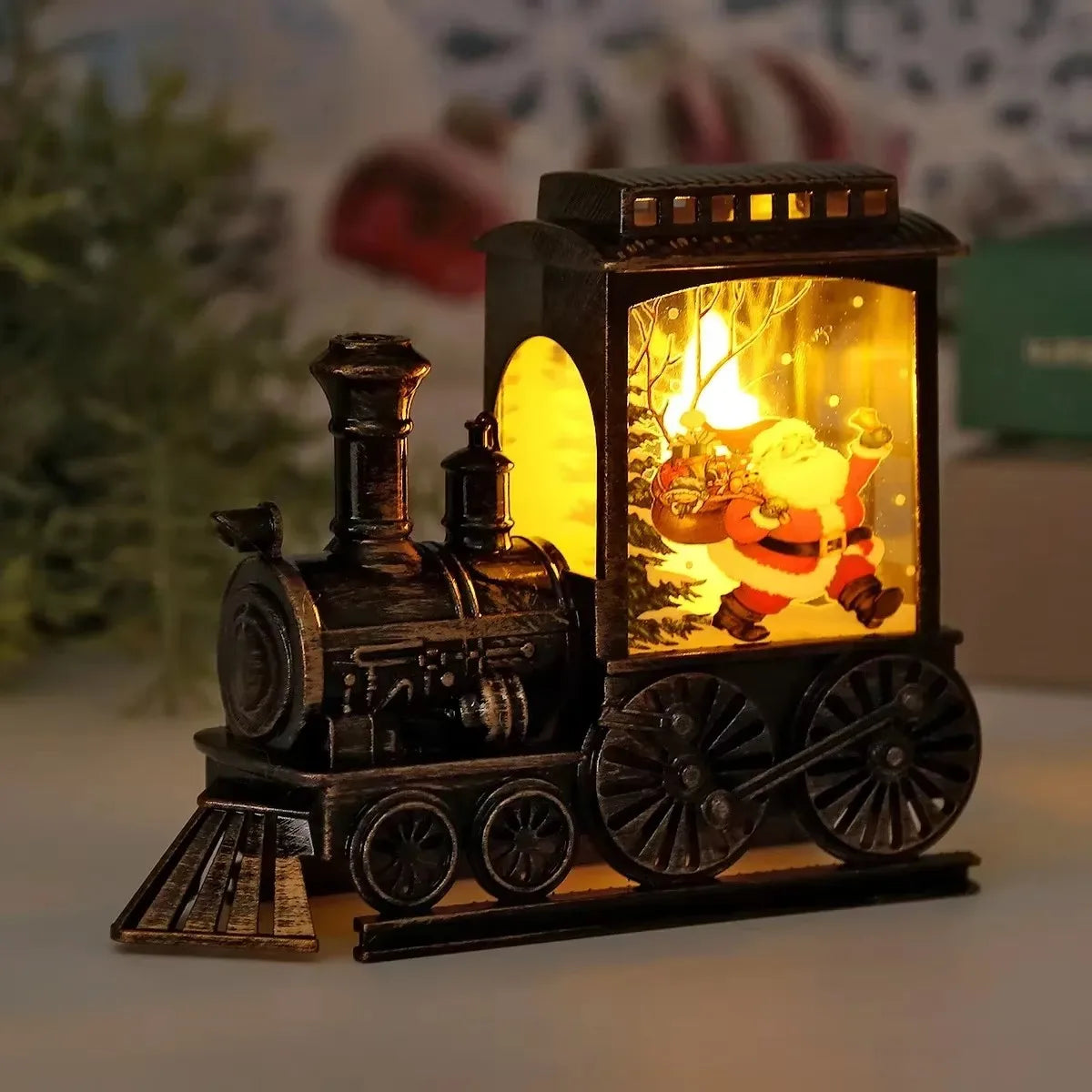 Vintage Glow Train Lantern