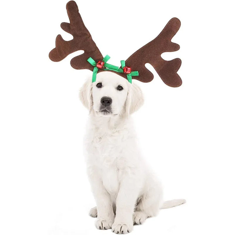 ReindeerPup Christmas Headband