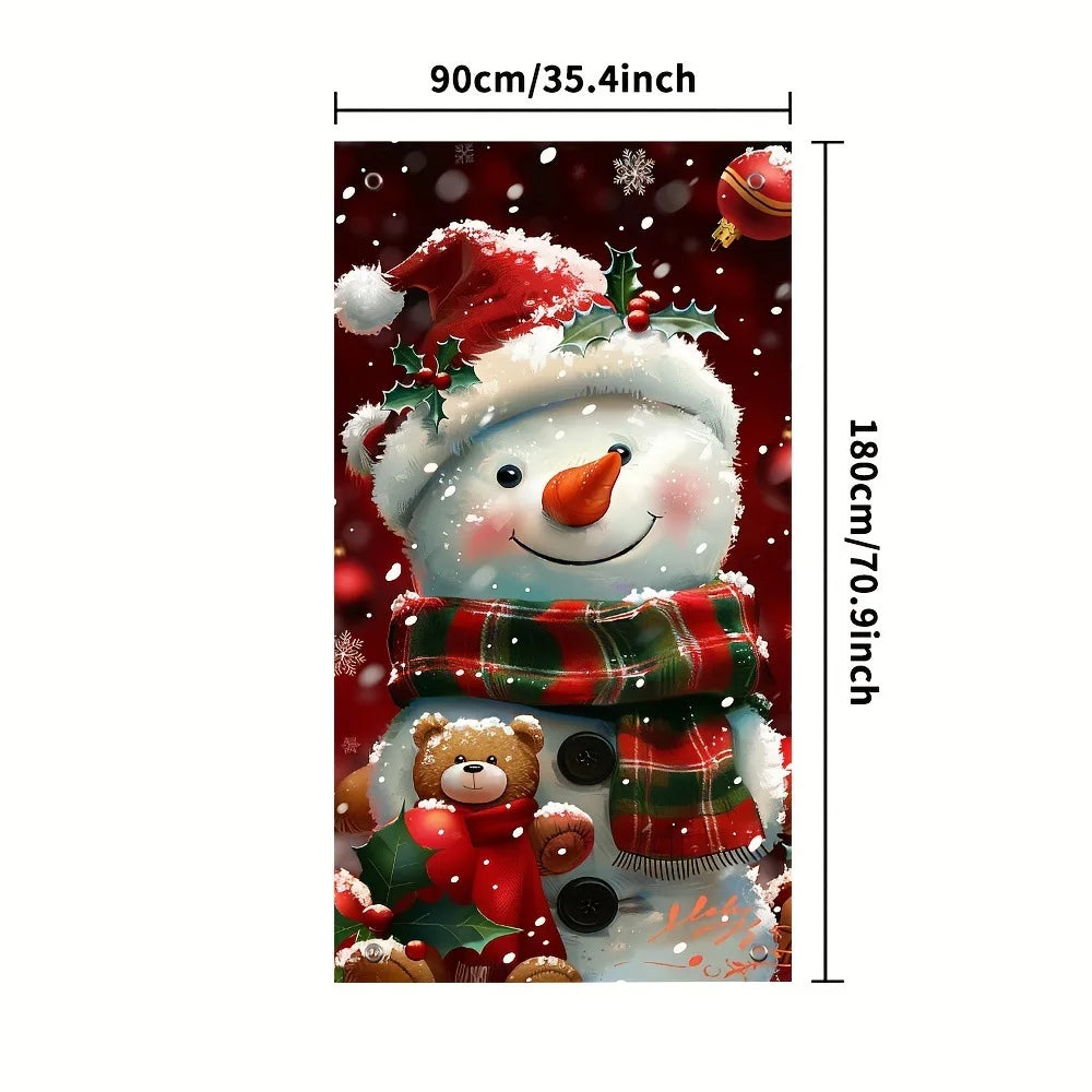 SnowySmile Door Curtain