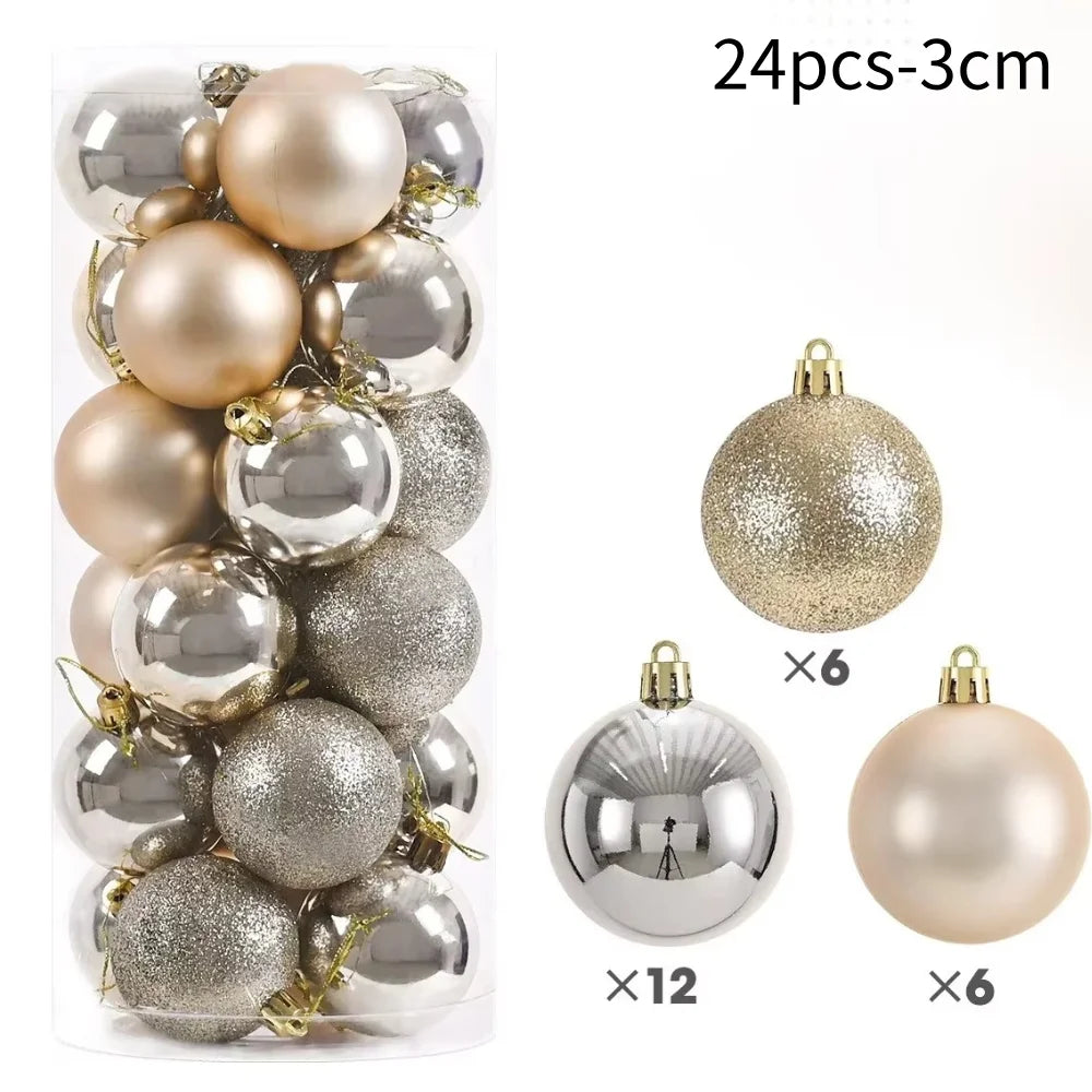 FestiveShine Tree Balls