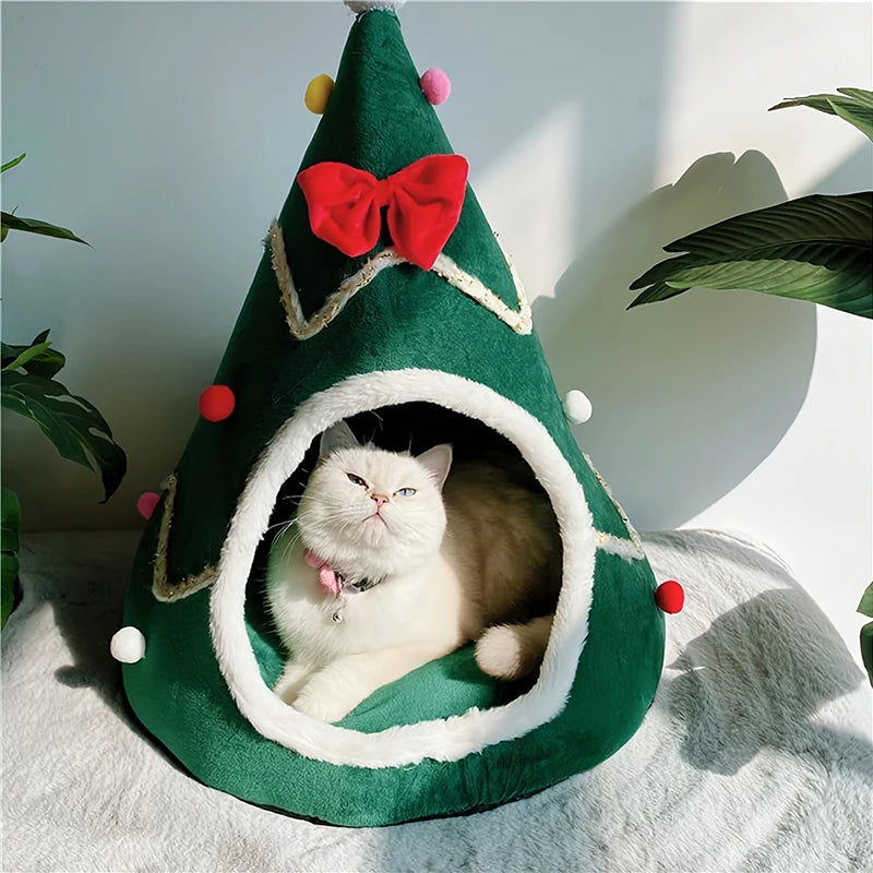 CozyPaw Christmas Bed