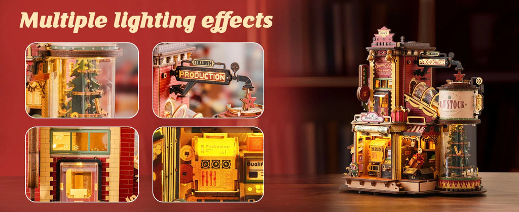 Robotime 3D Puzzle Music Box