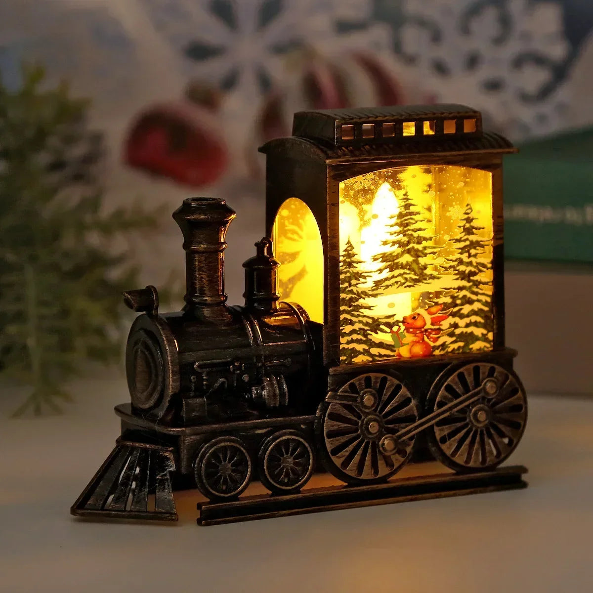 Vintage Glow Train Lantern