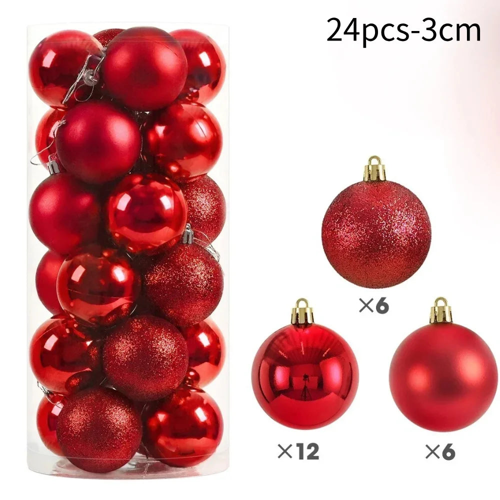 FestiveShine Tree Balls