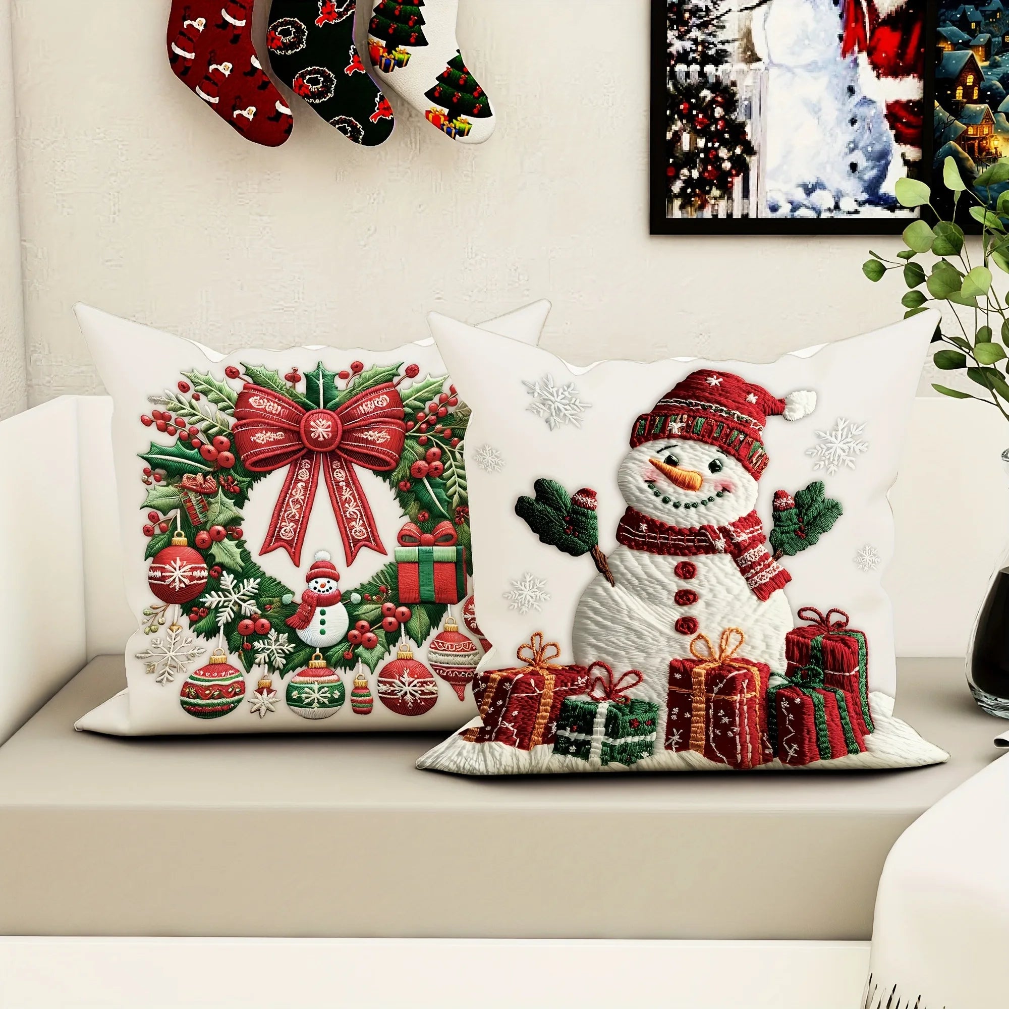 Merry Cushion Pillow Covers