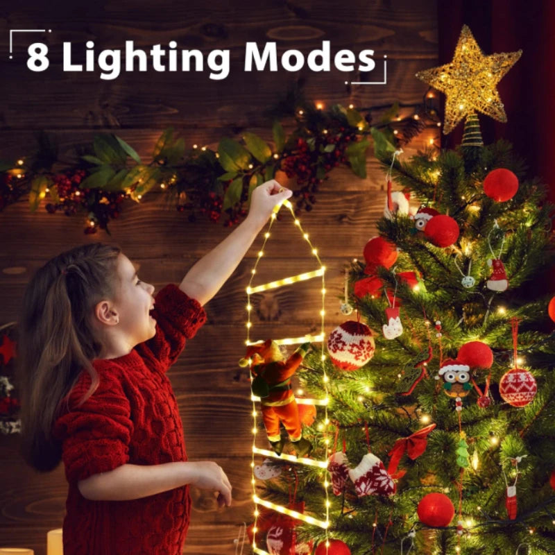 Climbing Santa LED Light