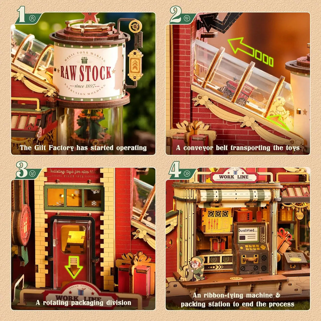 Robotime 3D Puzzle Music Box