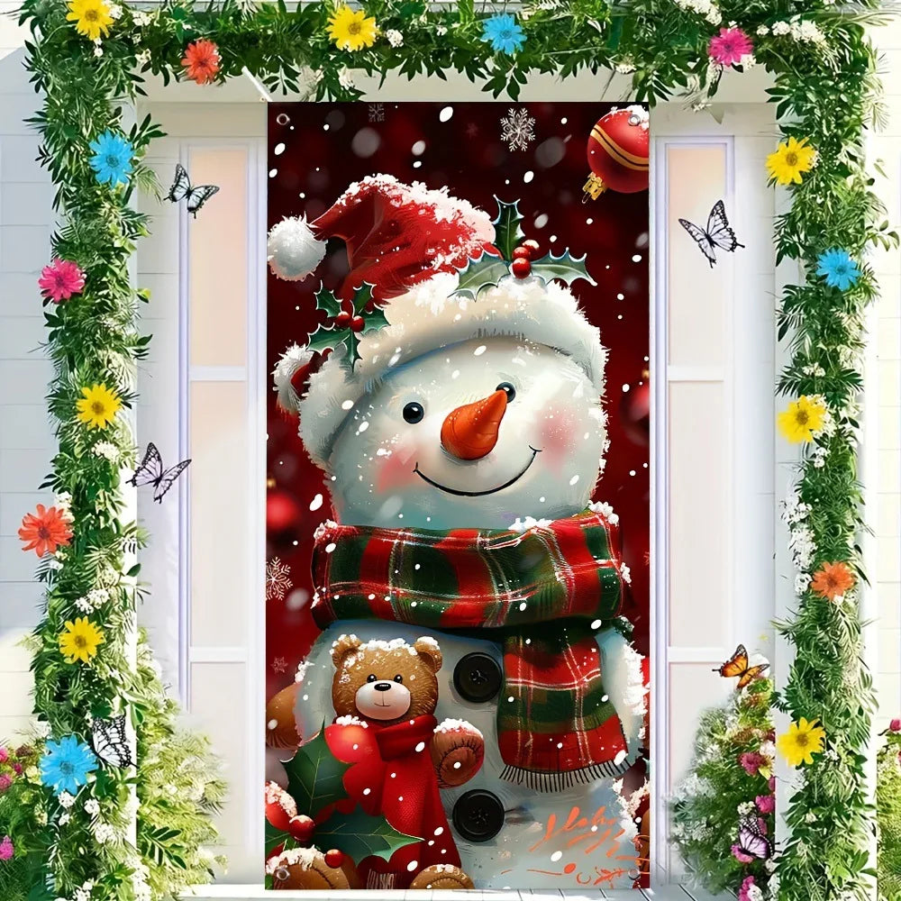 SnowySmile Door Curtain