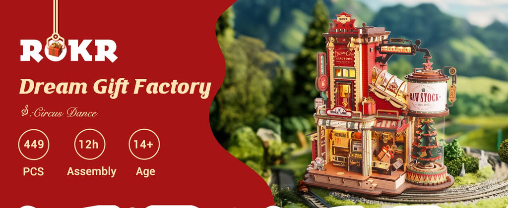 Robotime 3D Puzzle Music Box