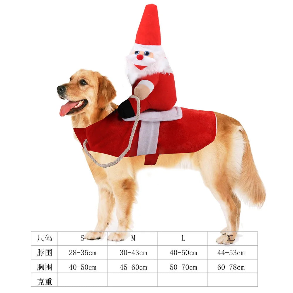 Jolly Pet Santa Costume