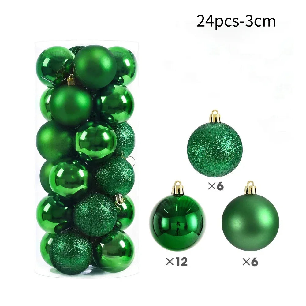 FestiveShine Tree Balls