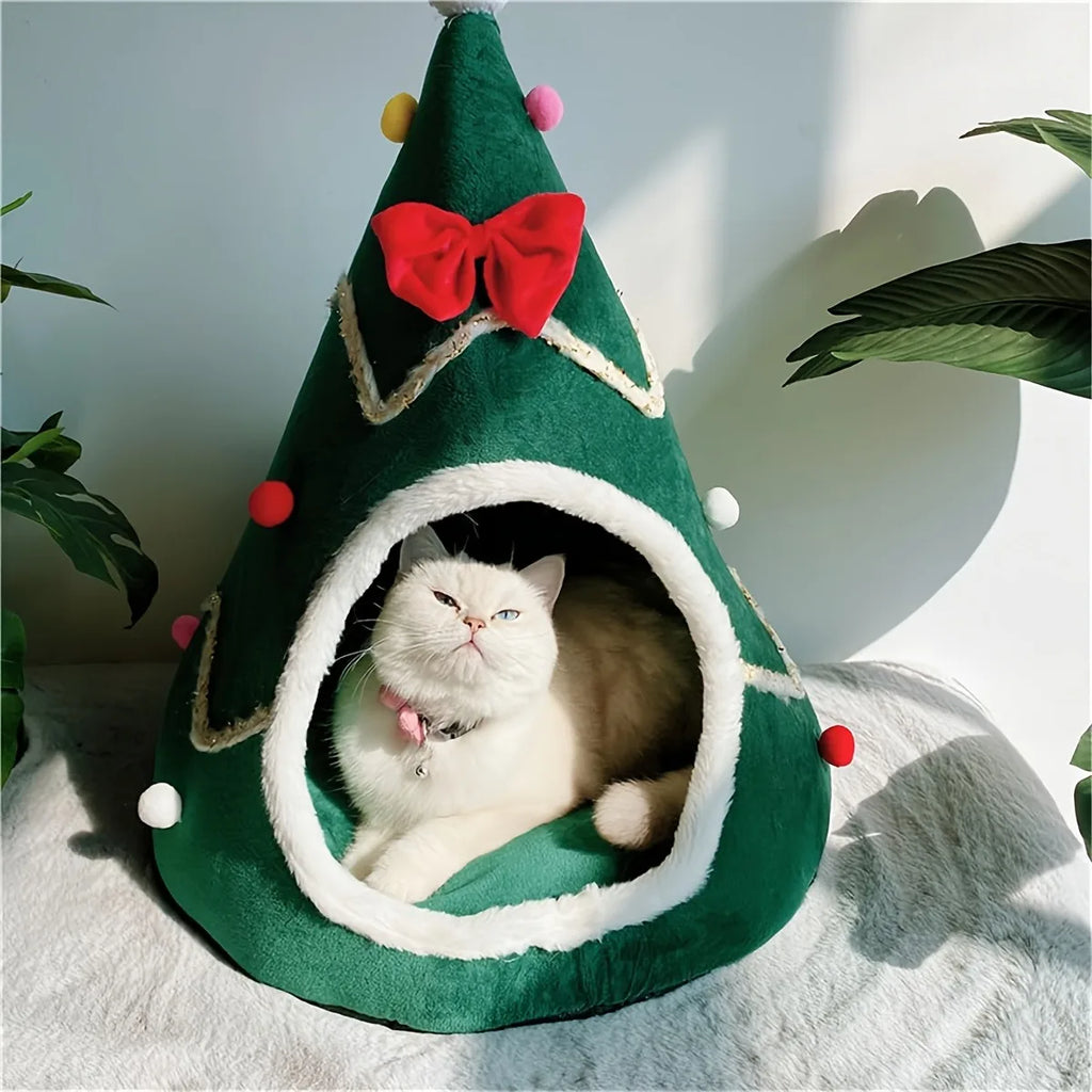 CozyPaw Christmas Bed