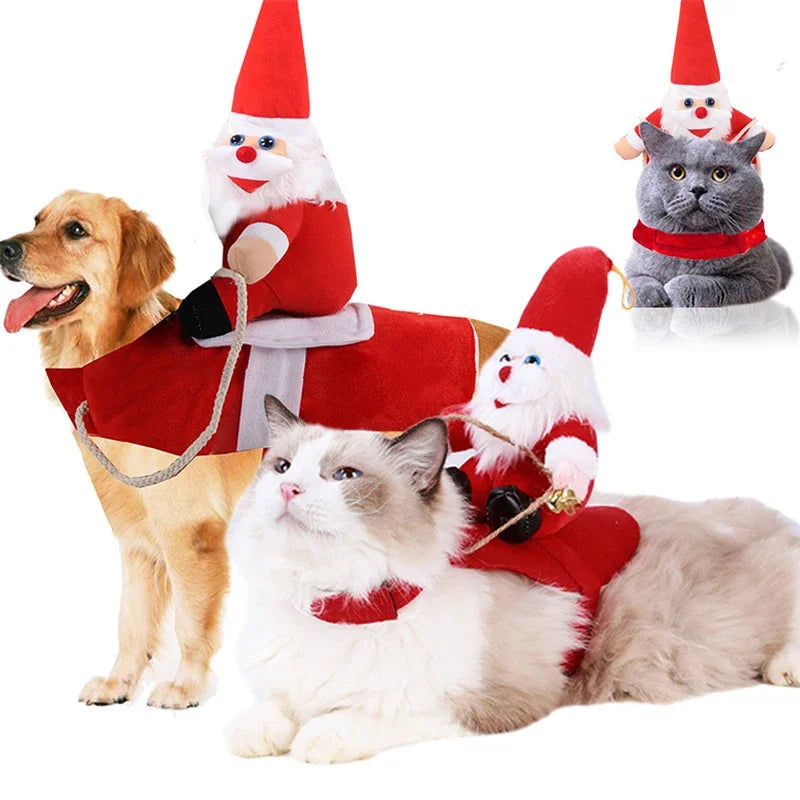Jolly Pet Santa Costume