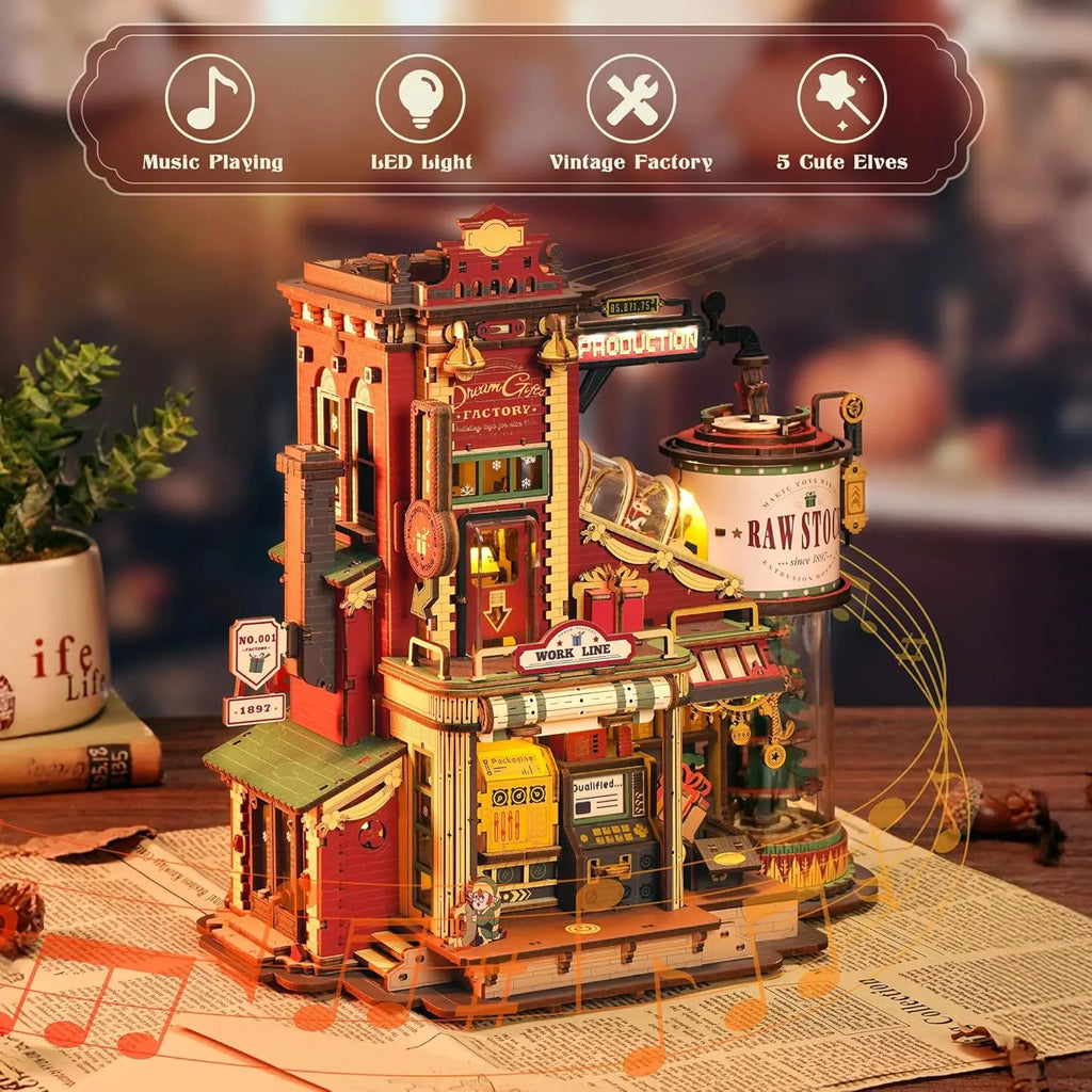 Robotime 3D Puzzle Music Box