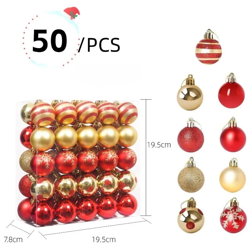 FestiveShine Tree Balls