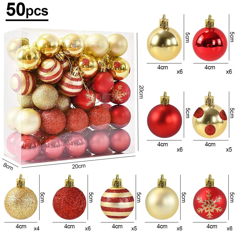 FestiveShine Tree Balls