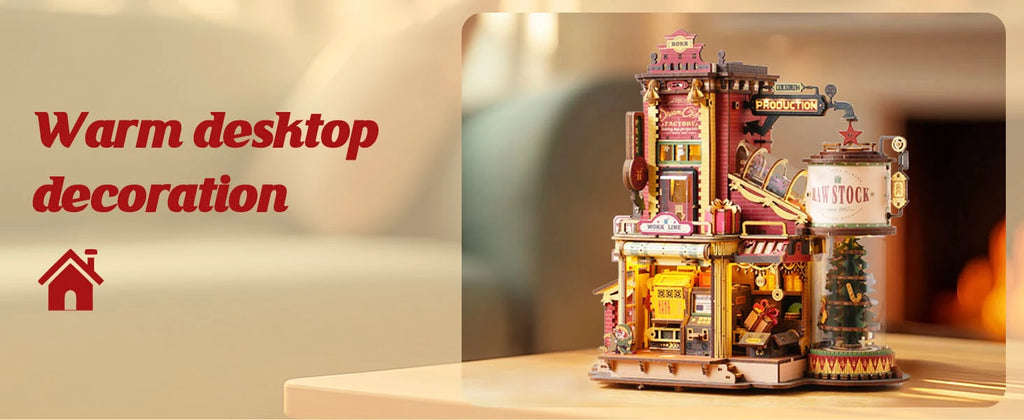 Robotime 3D Puzzle Music Box