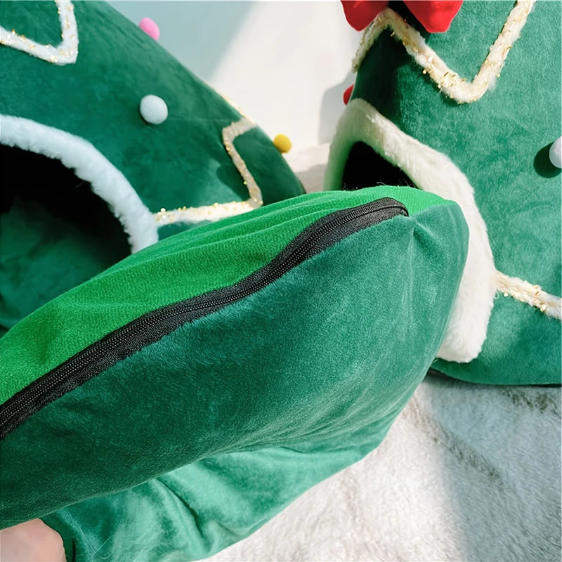 CozyPaw Christmas Bed