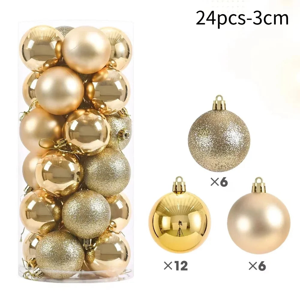 FestiveShine Tree Balls