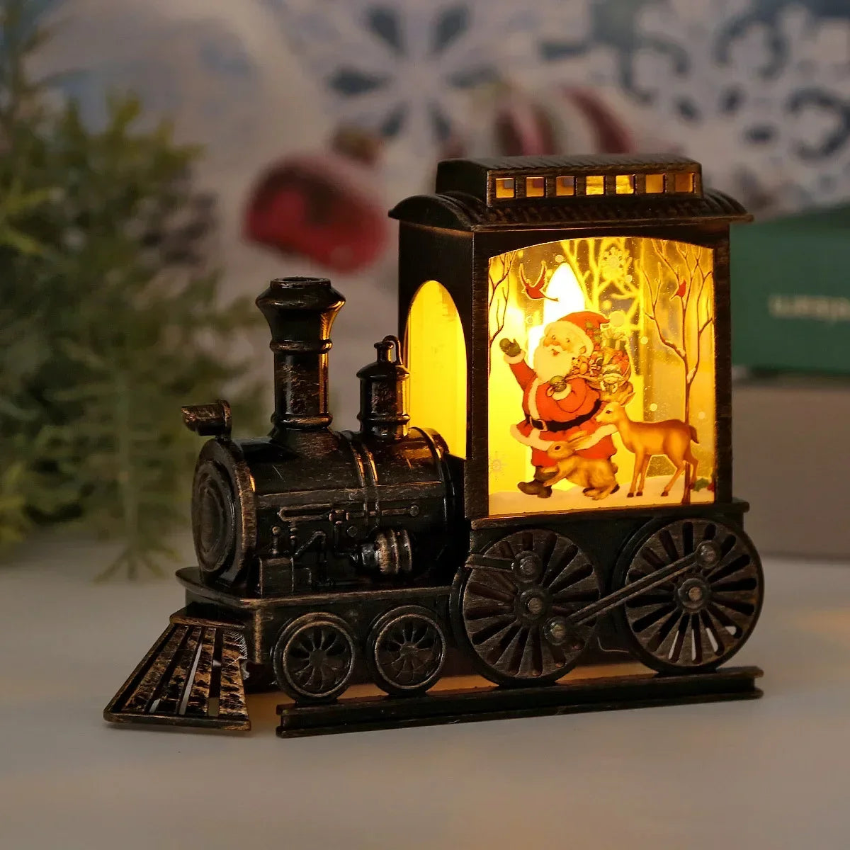 Vintage Glow Train Lantern