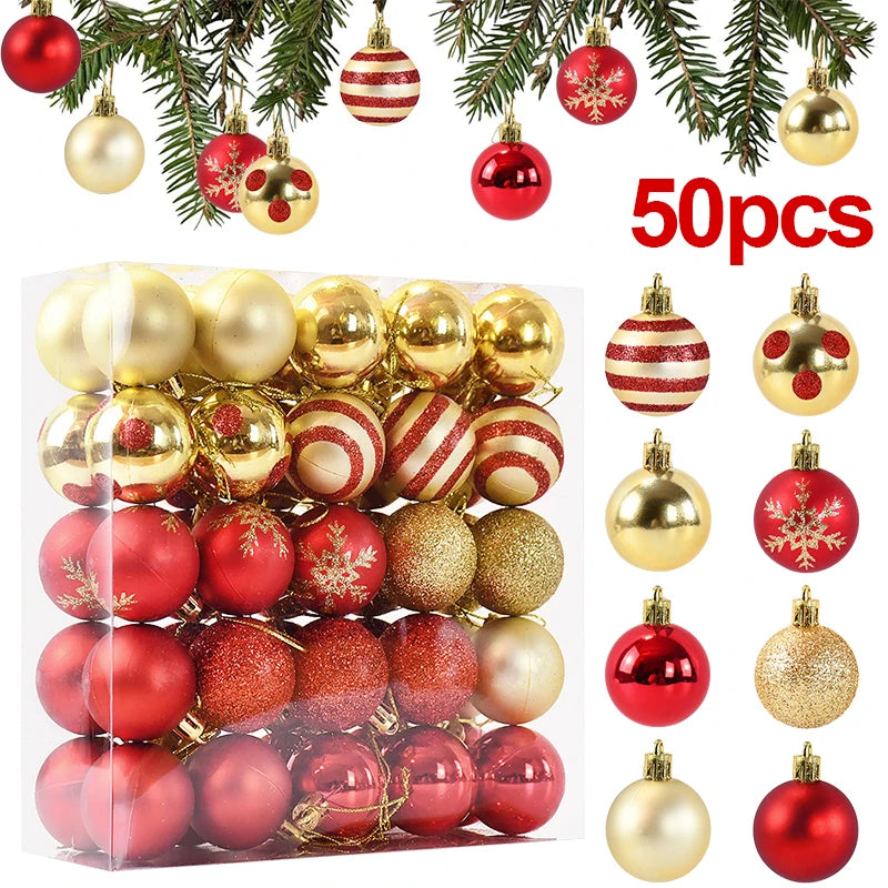 FestiveShine Tree Balls